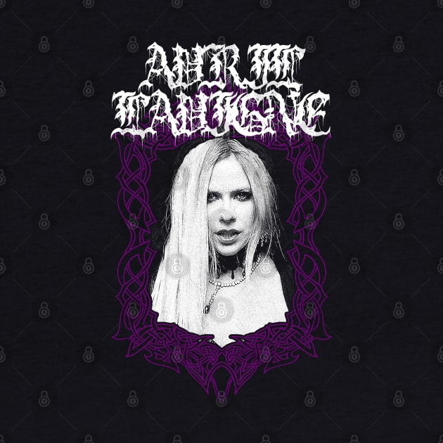 Avril Lavigne Metal Style by theloudandnoisy